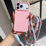 Braided Lanyard Phone Case For iPhone