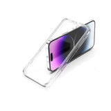 Slim Clear Silicone Bumper Frame For iPhone