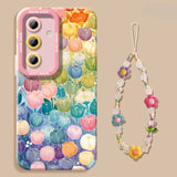 Flower Silicone Shockproof Phone Case For Samsung
