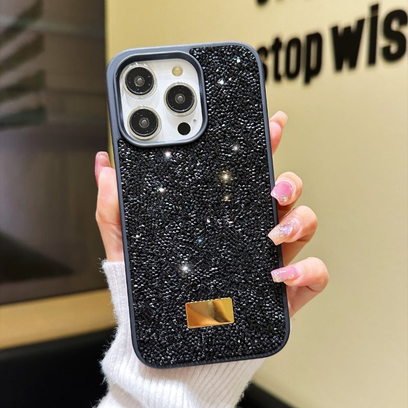 Dazzling Full Covered Zircon Phone Case For iPhone