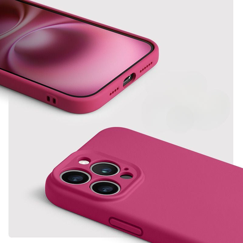 Soft Liquid Silicone Drop-Proof Phone Case For iPhone