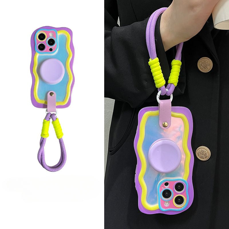 Contrast Color Phone Case For iPhone