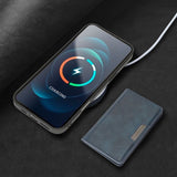 Card Holder Integrated Magnetic Phone Case For iPhone