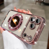 Diamond Mirror Magnetic Case For iPhone