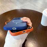 TPU Magnetic Case Wireless Charging Case For iPhone