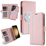 2 in 1 Wallet Magnetic Case For Samsung