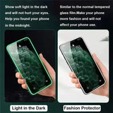 Night Light Luminous Screen Protector Used Phone For iPhone