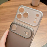 Ultra-thin PC Hard Slim Lens Protection Case For iPhone