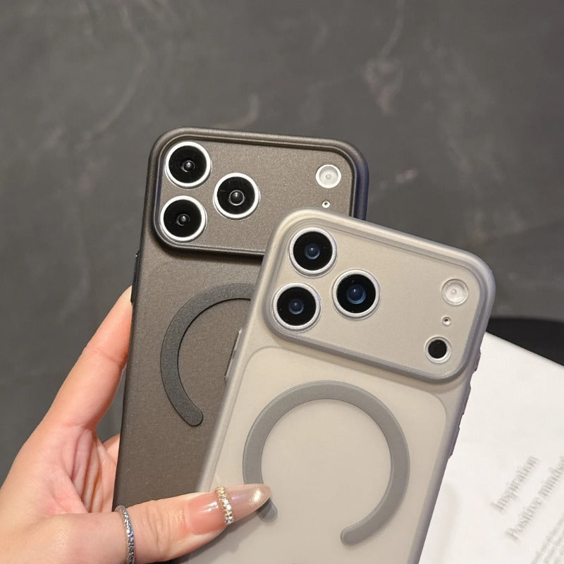 Ultra thin Simple Magnetic Phone Case For iPhone