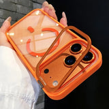Magnetic Clear Phone Case For iPhone