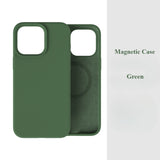 Silicone Magnetic Drop-Proof Phone Case For iPhone