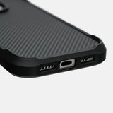 Carbon Fiber Magnetic Phone Case For iPhone