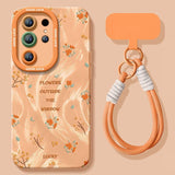 Floral Soft Phone Case For Samsung