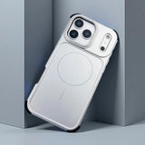 Shockproof Armor Matte Magnetic Case For iPhone