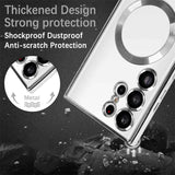 Luxury Transparent Plating Phone Case For Samsung