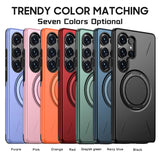 360° Folding Stand Magnetic Case For Samsung