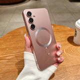 Luxury Matte Magnetic Phone Case for Samsung