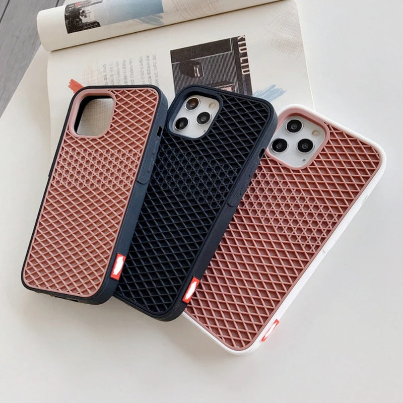 Classic Waffle Sole Phone Case For iPhone