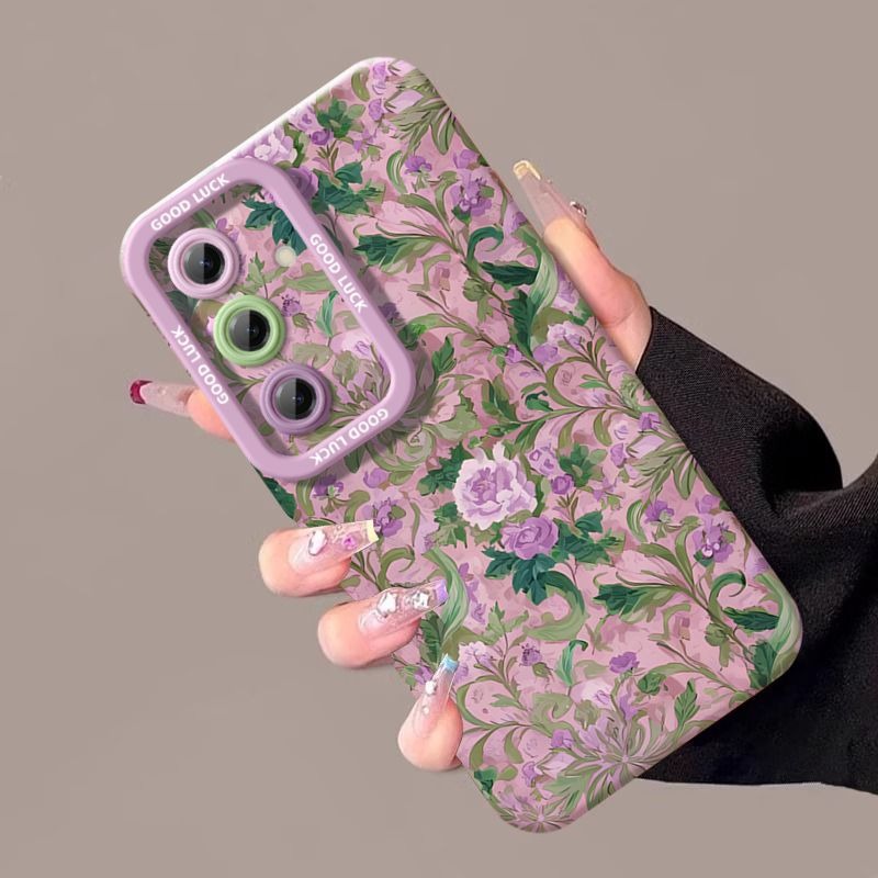 Flower Silicone Phone Case For Samsung