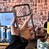 Clear Hard Acrylic Phone Case For iPhone