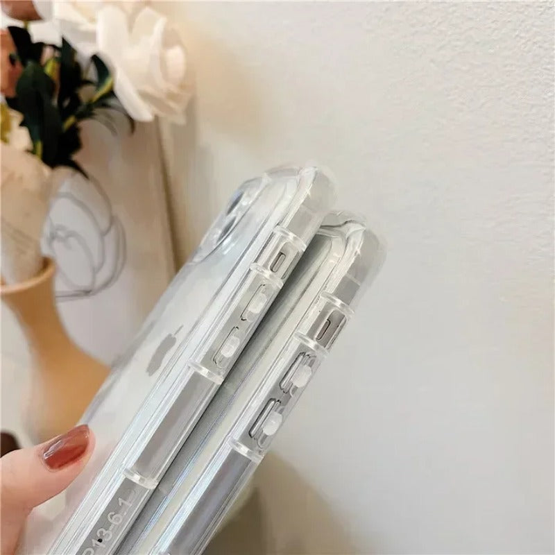Colorful Clear Phone Case For iPhone