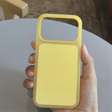 Liquid Silicone Semi-transparent Phone Case For iPhone