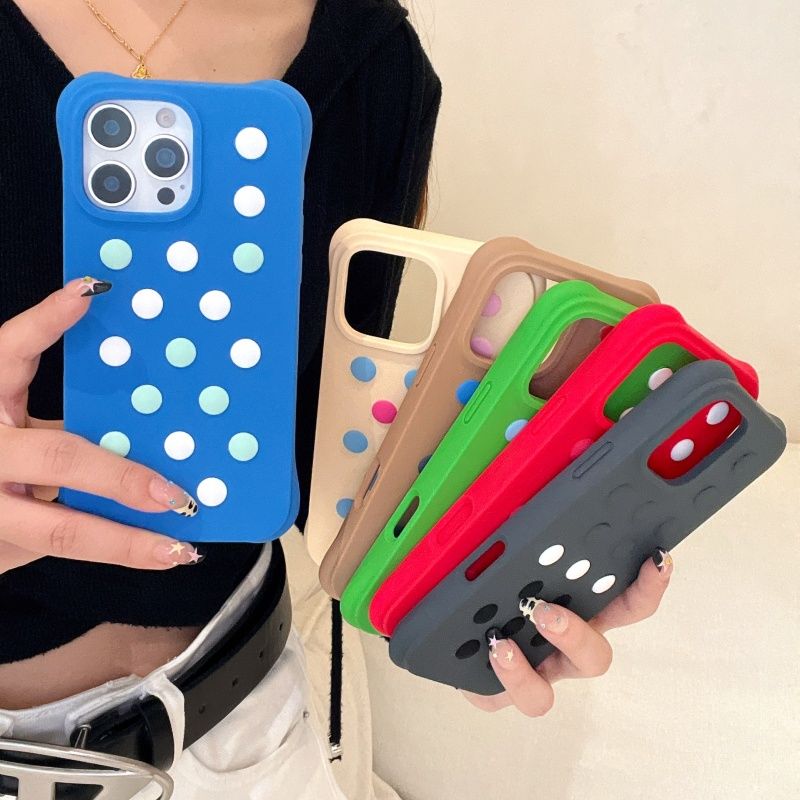 Hole Phone Case Anti-fall Phone Case For iPhone