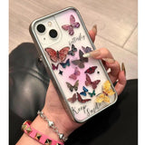 3D Colorful Butterfly Phone Case For iPhone