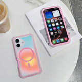 2 in 1 Anti-fall Magnetic Mobile Phone Case For iPhone