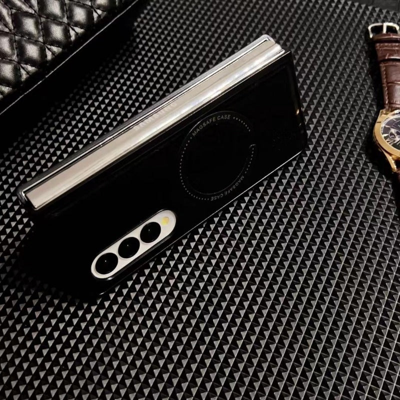 Leather Magnetic Phone Case For Samsung Z Fold