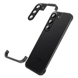 Built-in Camera Lens Protector Frameless Silicone Bumper Case For Samsung