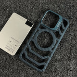 Ultra-thin Heat Dissipation Hidden Bracket Phone Case For iPhone