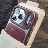 Large Window Magnetic Phone Case For iPhone