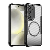 Carbon Fiber Texture Shockproof Phone Case For Samsung