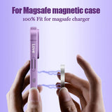 Cute Love Heart Magnetic Shockproof Case For iPhone