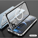 Metal Aluminium Alloy magnetic Magsafe Protection Case For iPhone