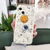 Funny Astronaut Phone Case For iPhone