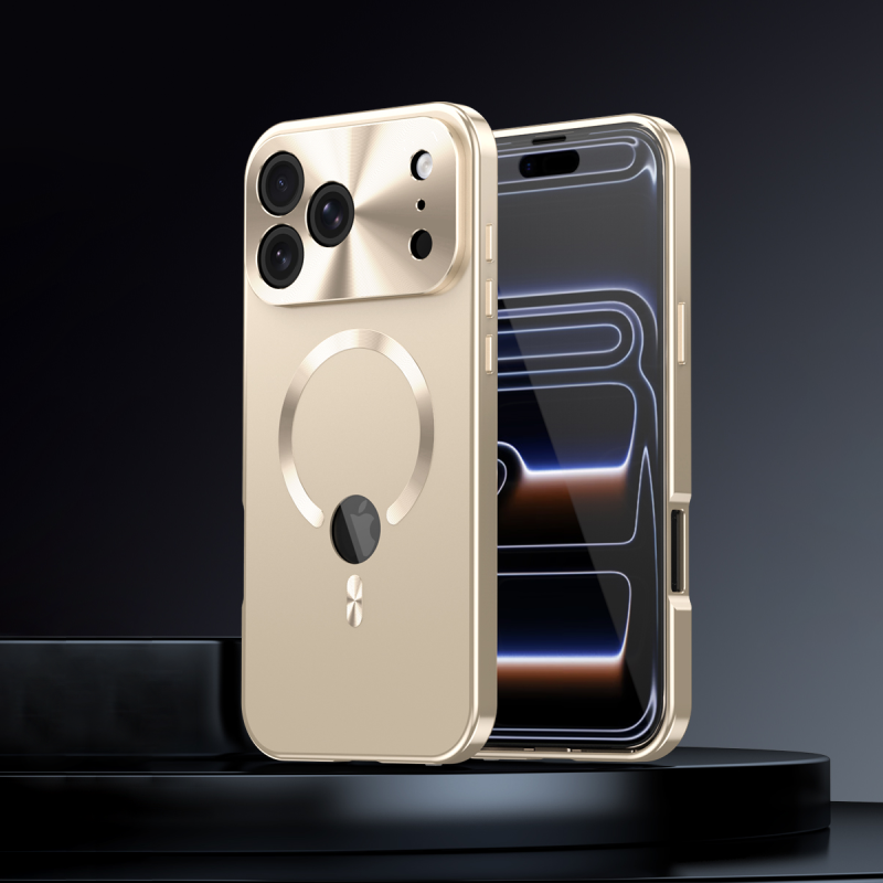 Metal Double-Sided Marker Magnetic Phone Case For iPhone