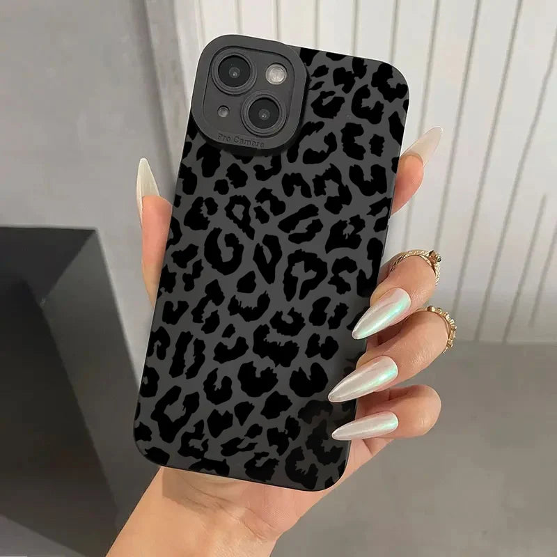 Leopard Print Pattern Phone Case For iPhone