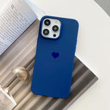 Lovely Love Candy Color Silicone Soft Case For iPhone