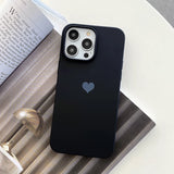 Lovely Love Candy Color Silicone Soft Case For iPhone