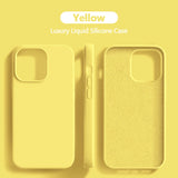 Luxury Liquid Silicone Case For iPhone