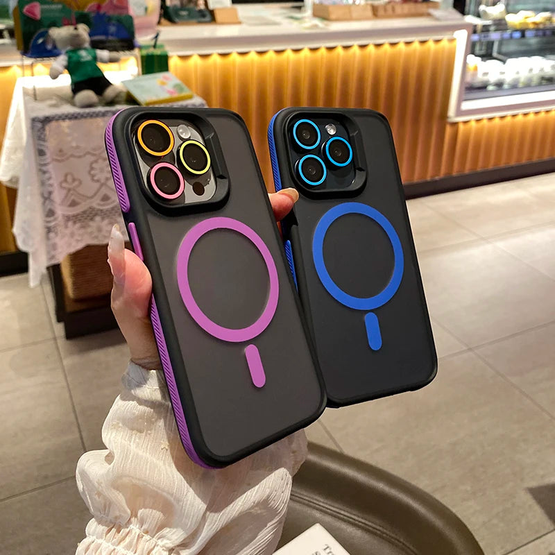 Luxury Patchwork Color Phone Case For iPhone