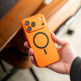 Metal Frame Magnetic Phone Case For iPhone