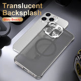 Magnetic Metal Rimless Phone Case For iPhone