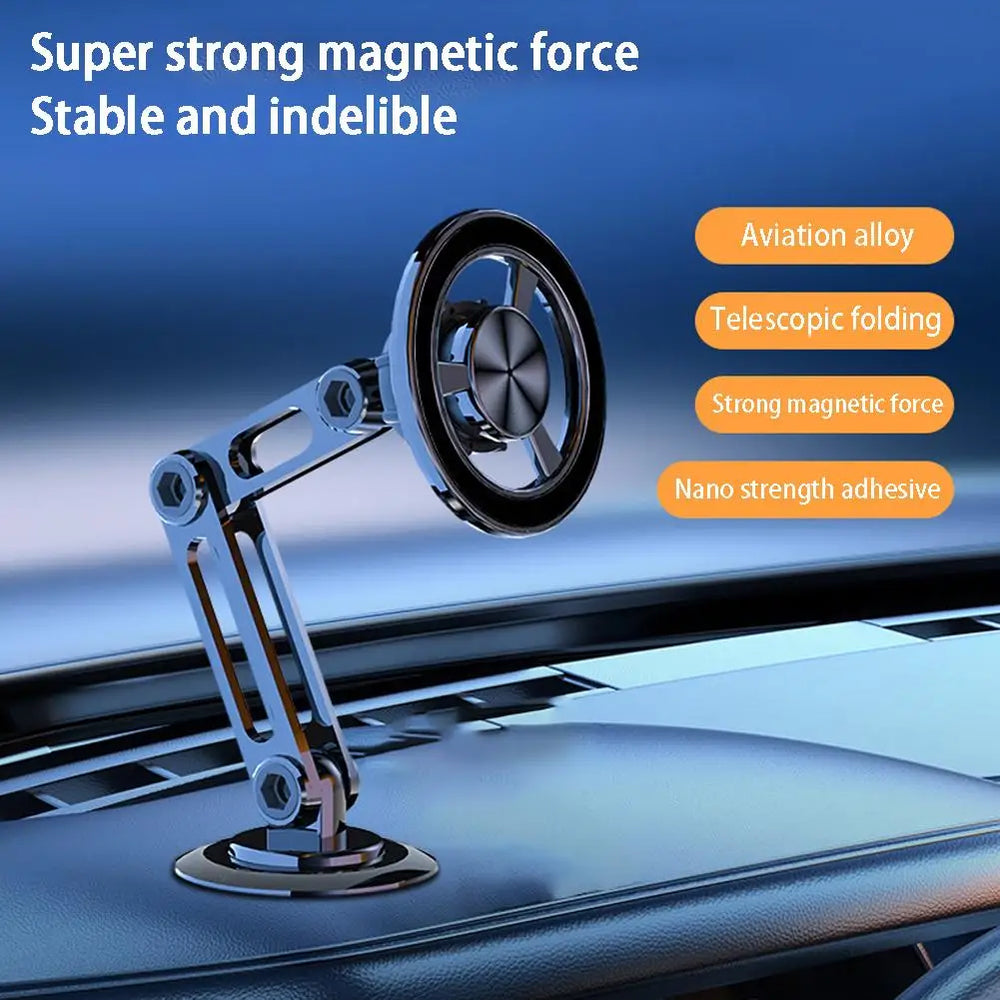 360° Rotating Universal Metal Magnetic Car Phone Holder