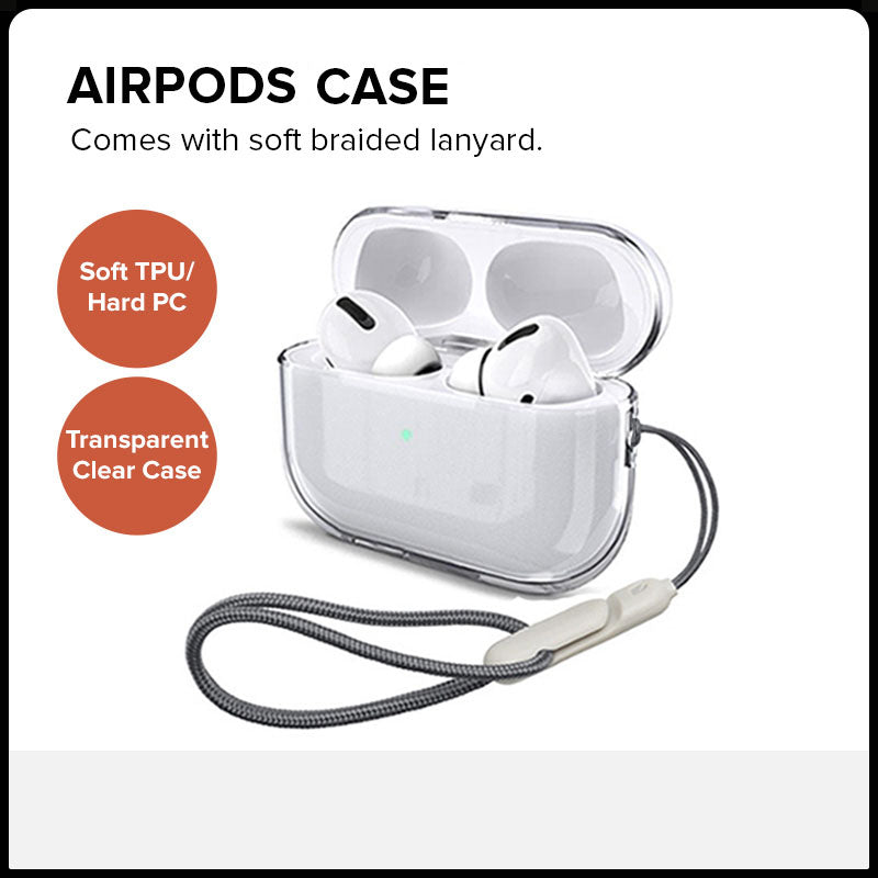 Custodia trasparente per AirPods 