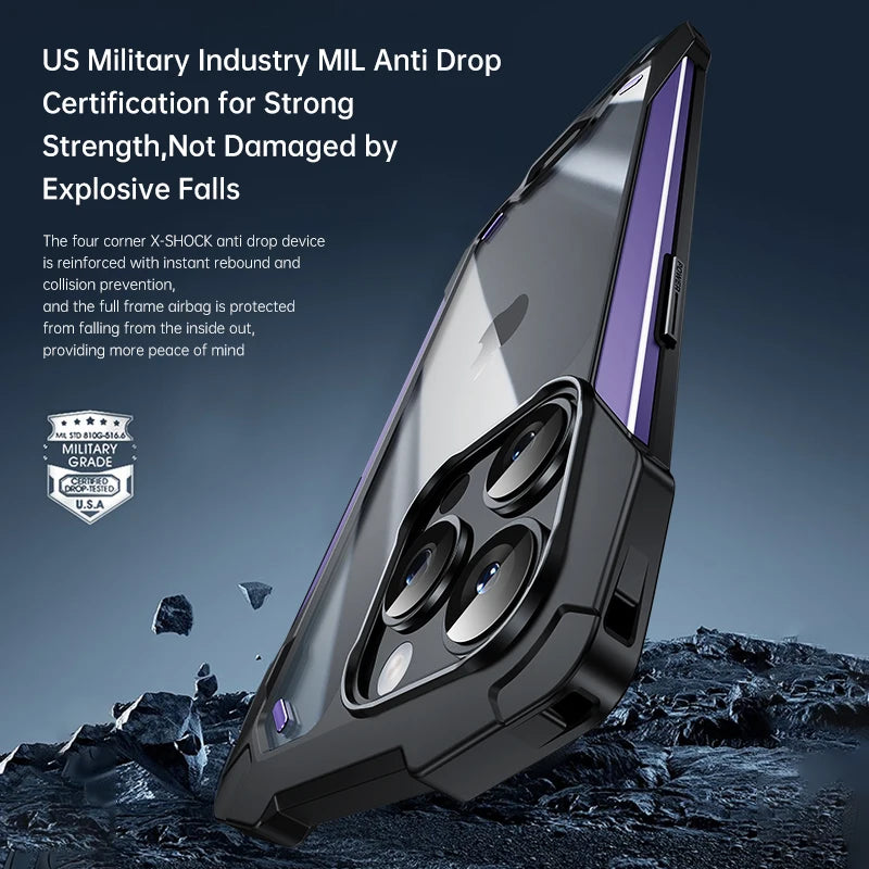 Military Anti Drop Phone Case For iPhone