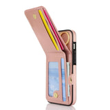 Ring Card Holder Wallet Phone Case For iPhone