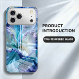 Electroplated Flower Phone Case For iPhone